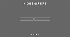 Desktop Screenshot of nicolegarneau.com
